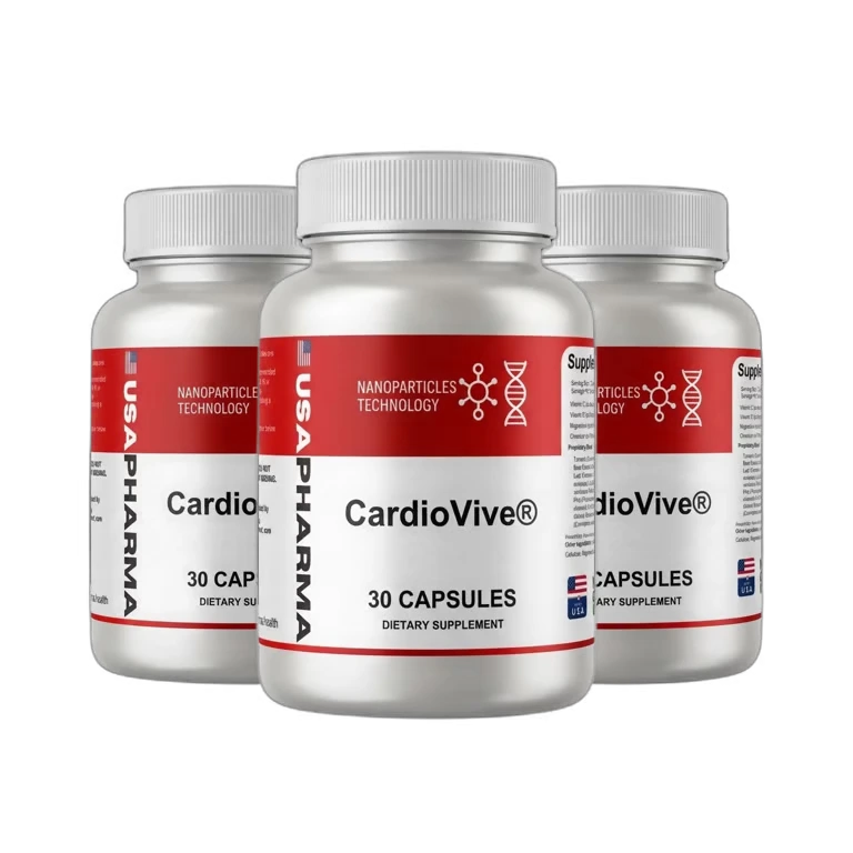 CardioVive supplement bottles